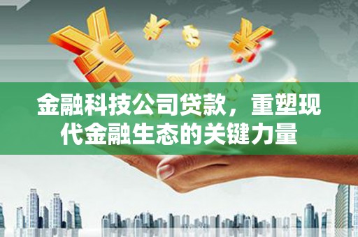 玉溪金融科技公司贷款，重塑现代金融生态的关键力量